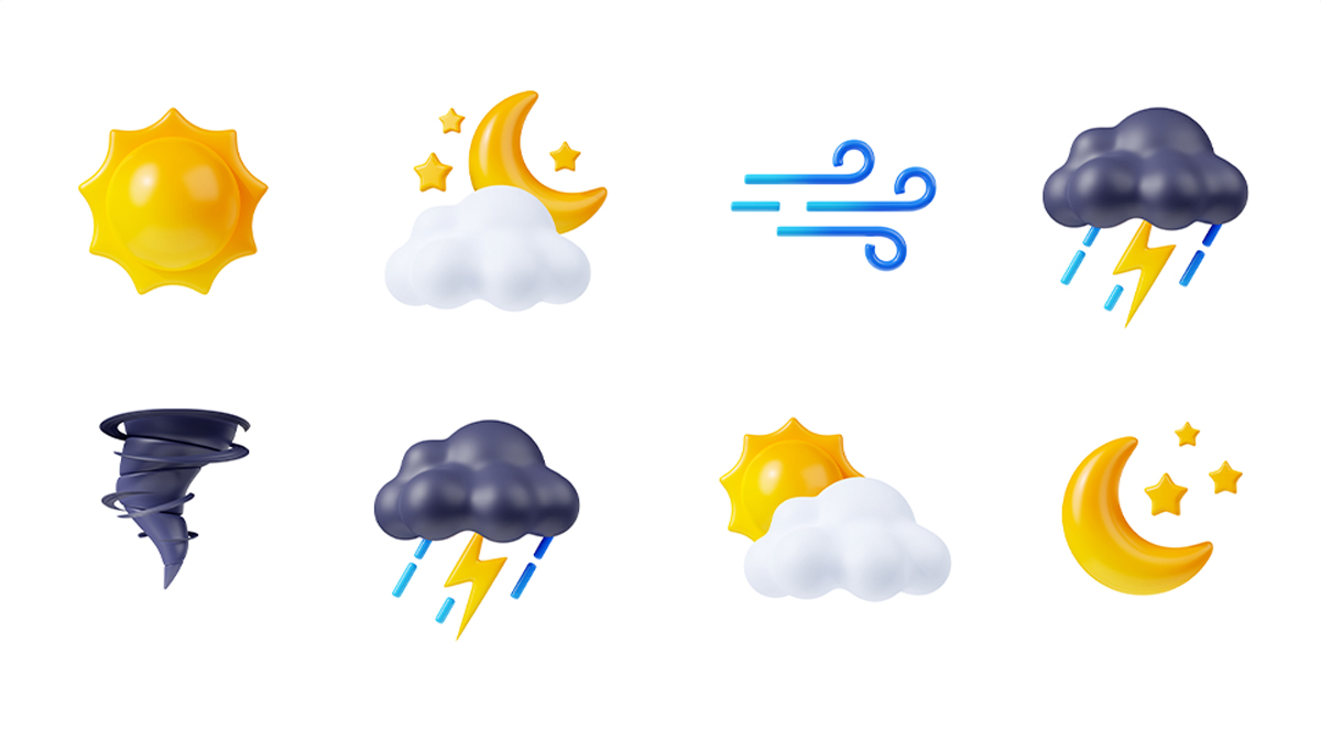 forecasted storms